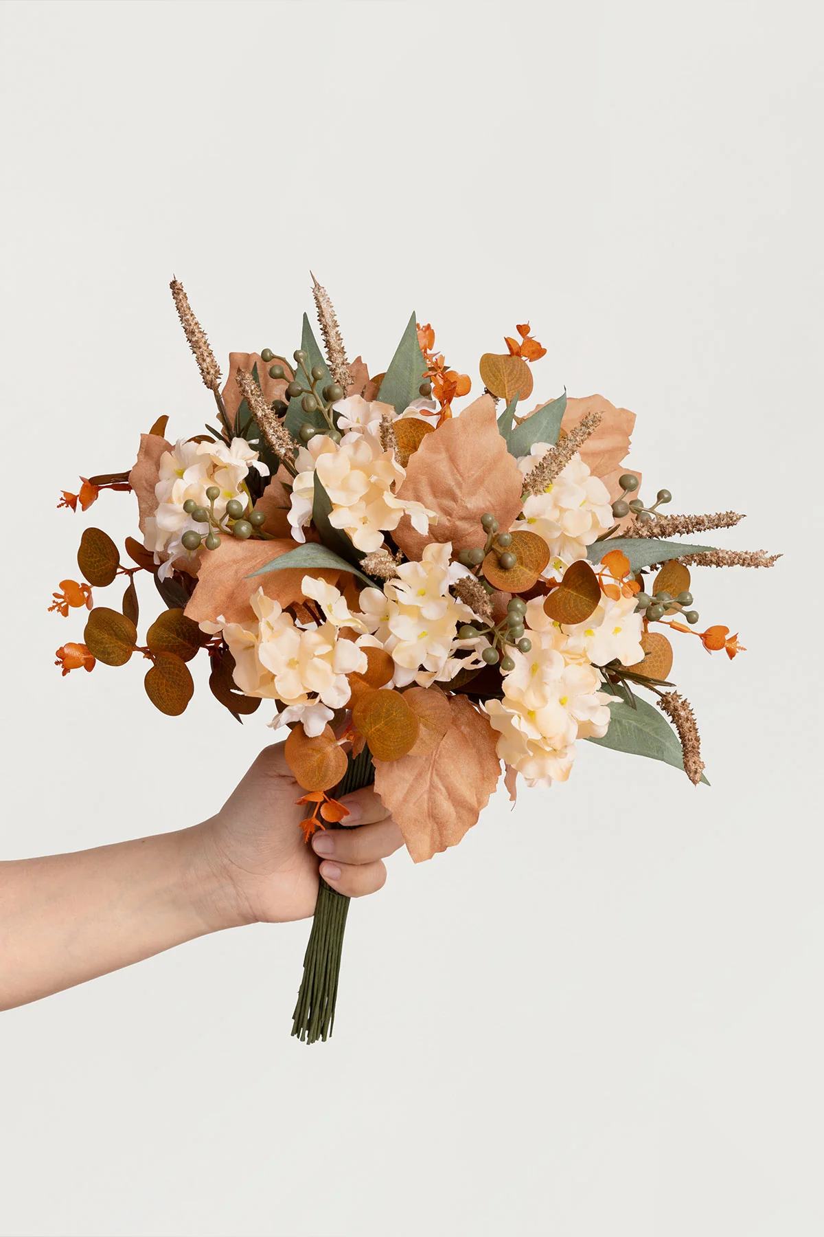 Mixed Filler Combo in Burnt Orange & Cream - Image 4