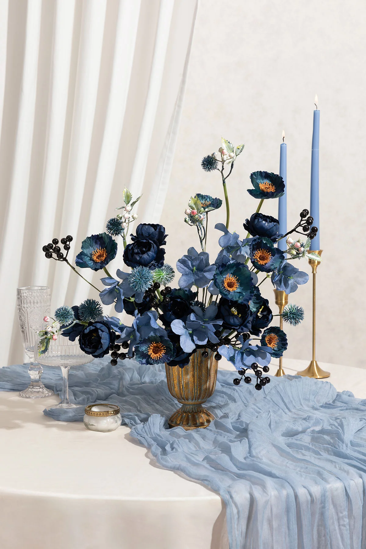 Mixed Filler Combo in Dutch Blue & Navy Blue & Royal Blue - Image 4