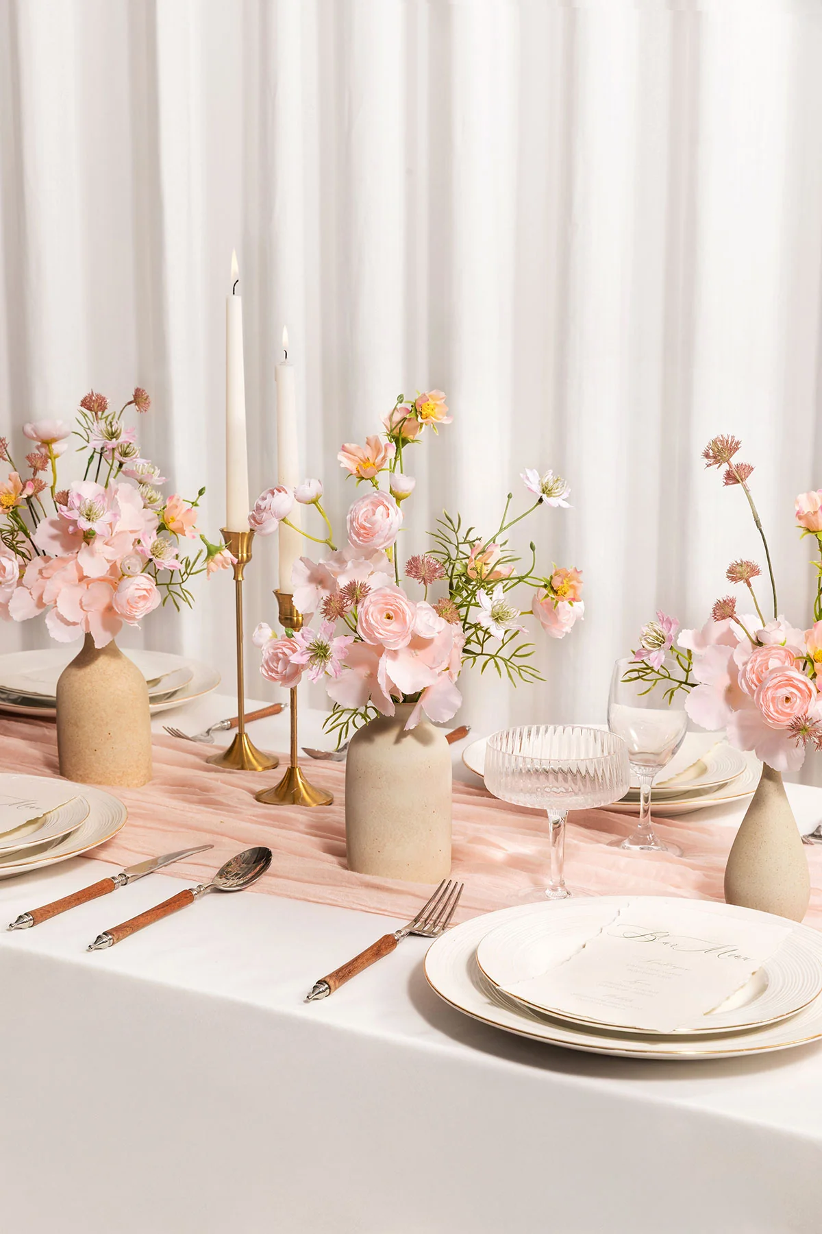 Mixed Filler Combo in Blush & Powder Pink - Image 4