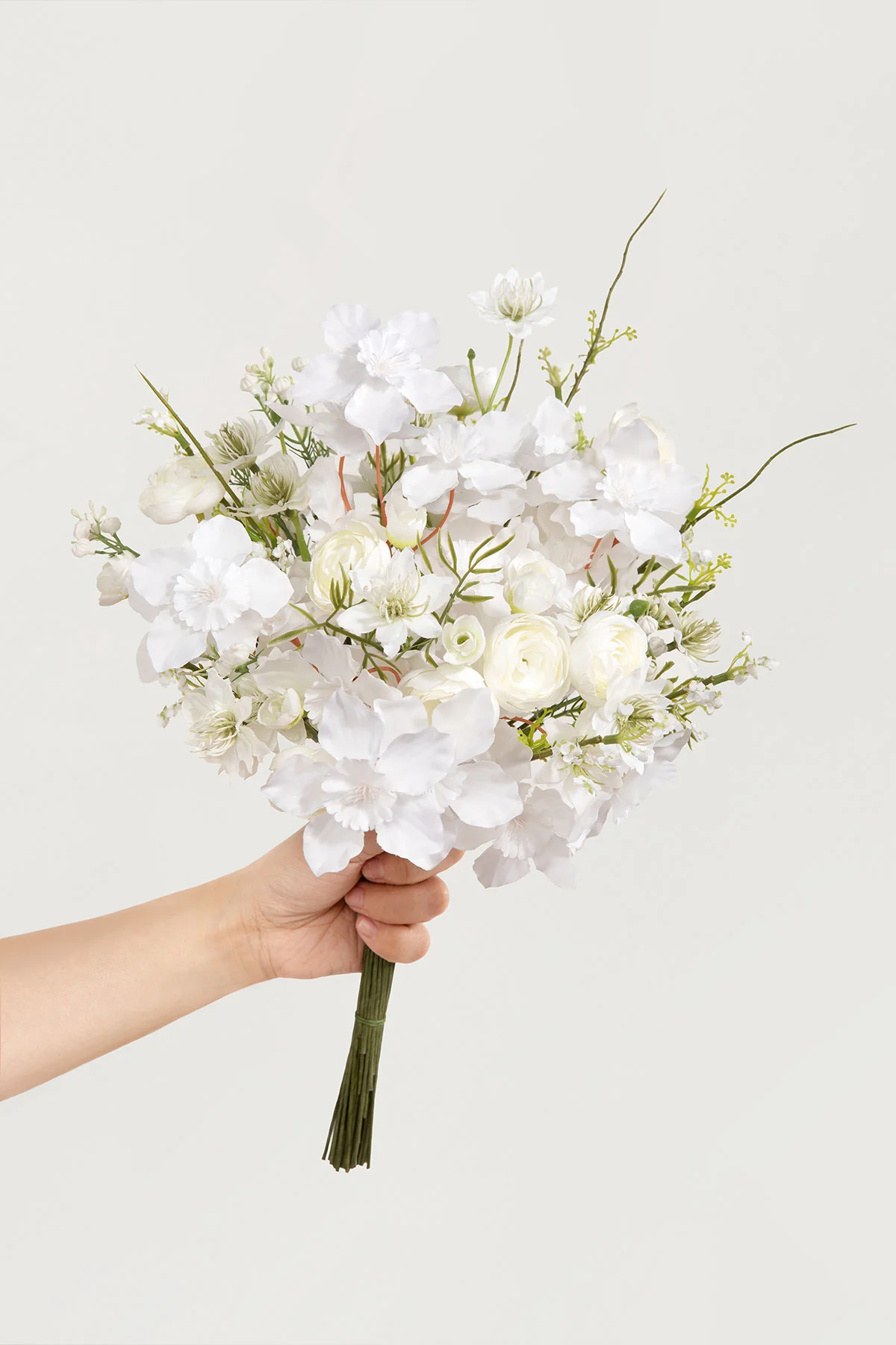 Mixed Filler Combo in White & Light Green - Image 3