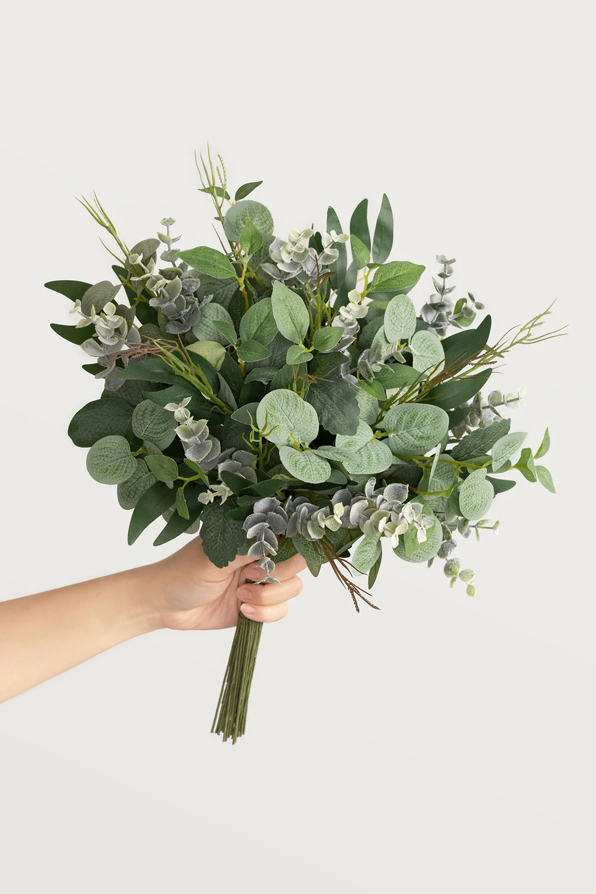 Mixed Greenery Combo - Dark Green & Sage - Image 2