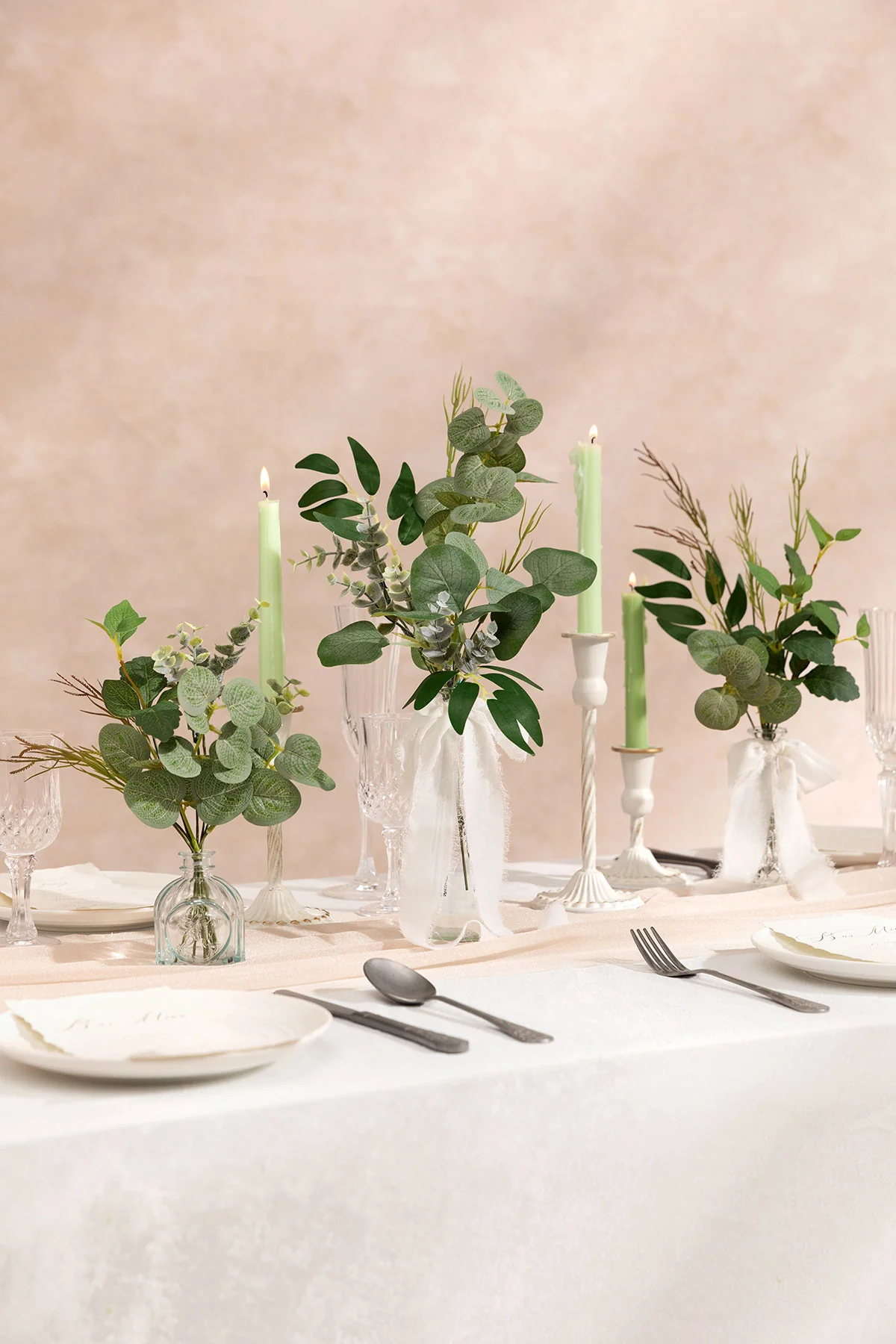 Mixed Greenery Combo - Dark Green & Sage - Image 5