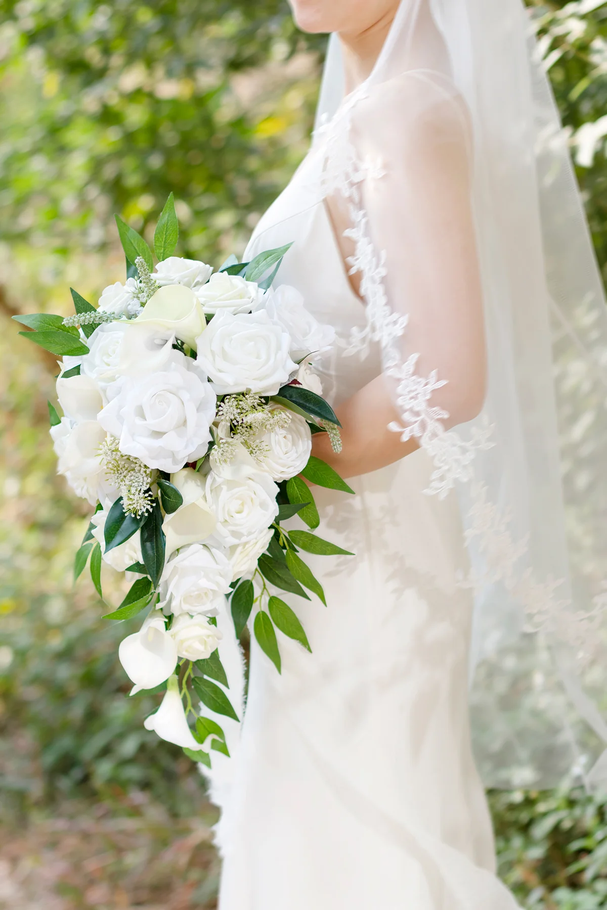 Natural White & Ivory Designer Flower Boxes - Image 18