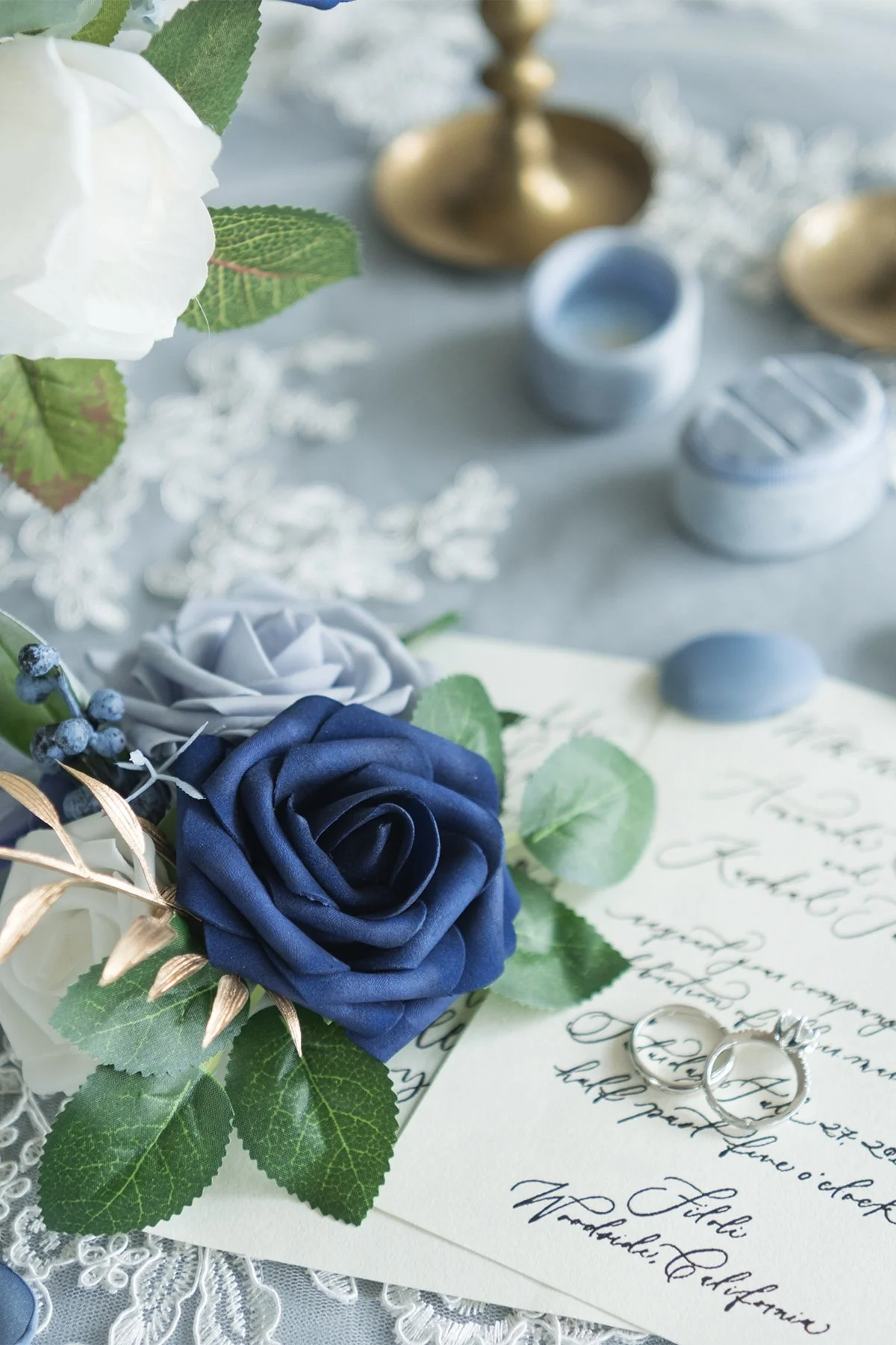 Navy Flower Box - Image 6