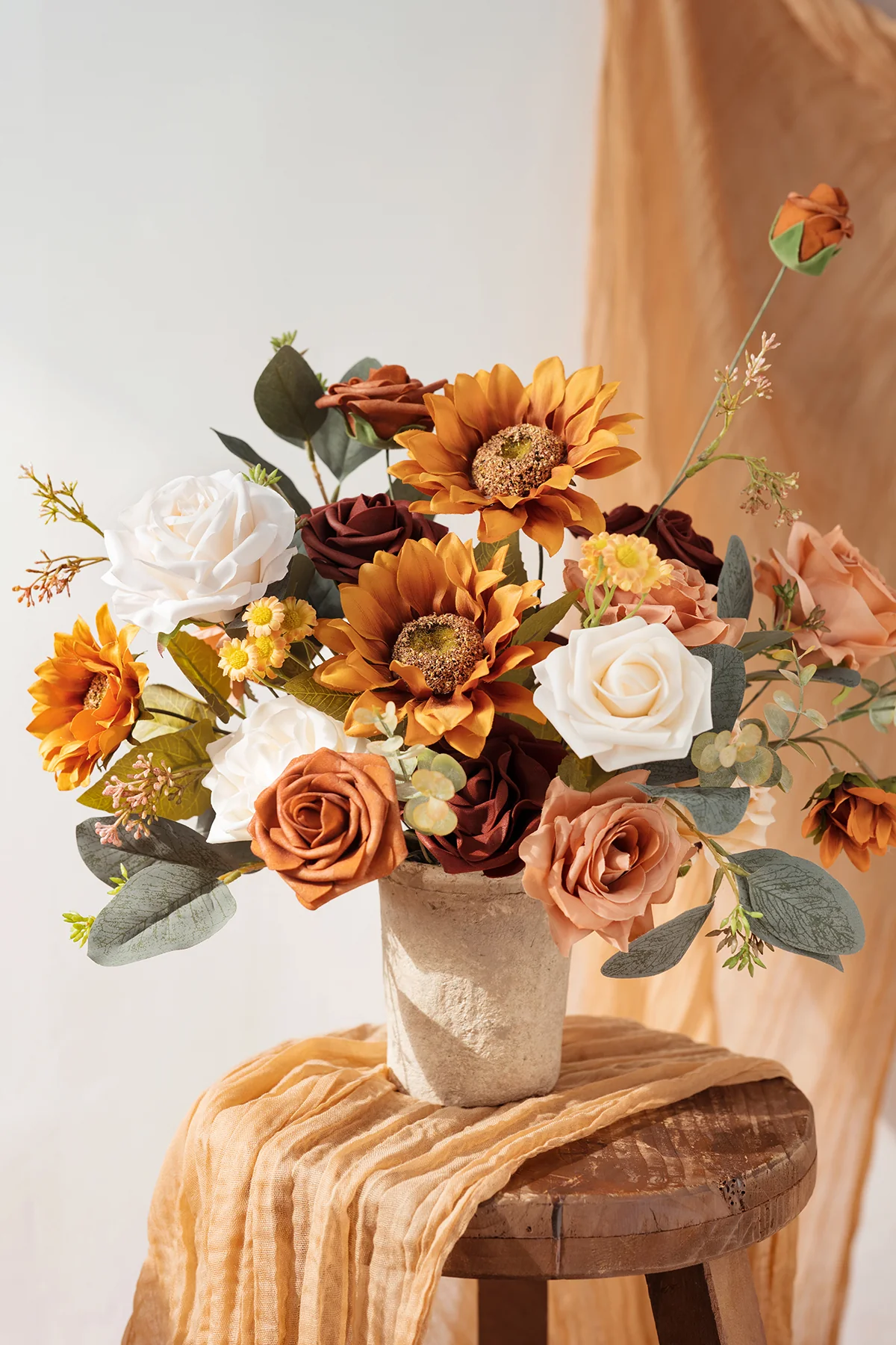Orange & Terracotta Designer Flower Boxes - Image 6