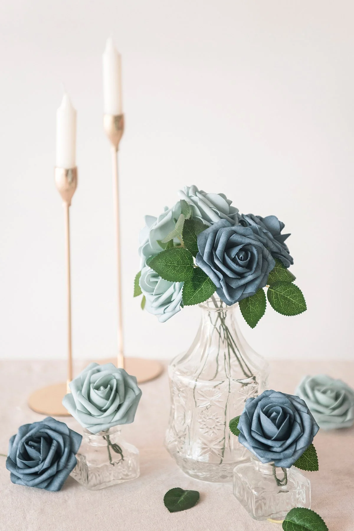 Dusty Blue Wedding Flowers & Greenery - Image 10