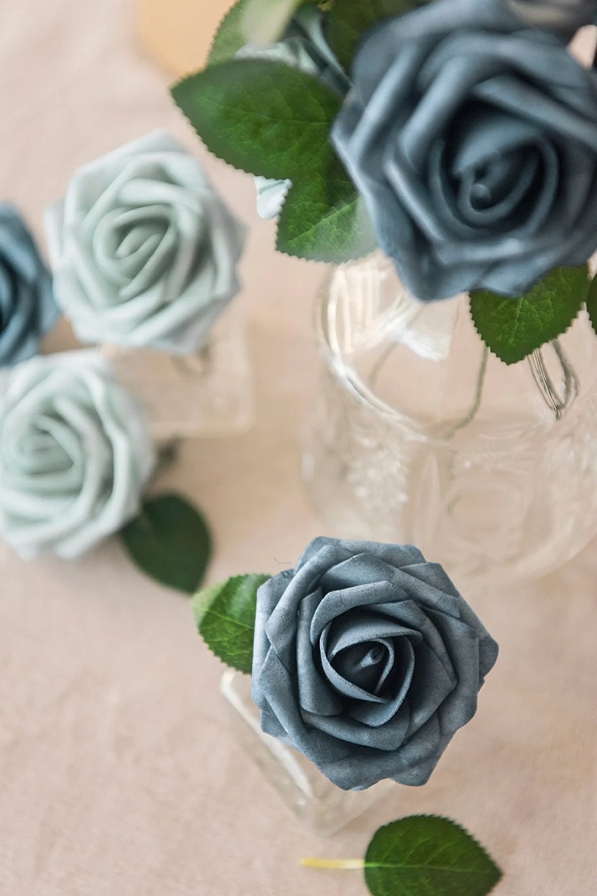 Dusty Blue Wedding Flowers & Greenery - Image 11