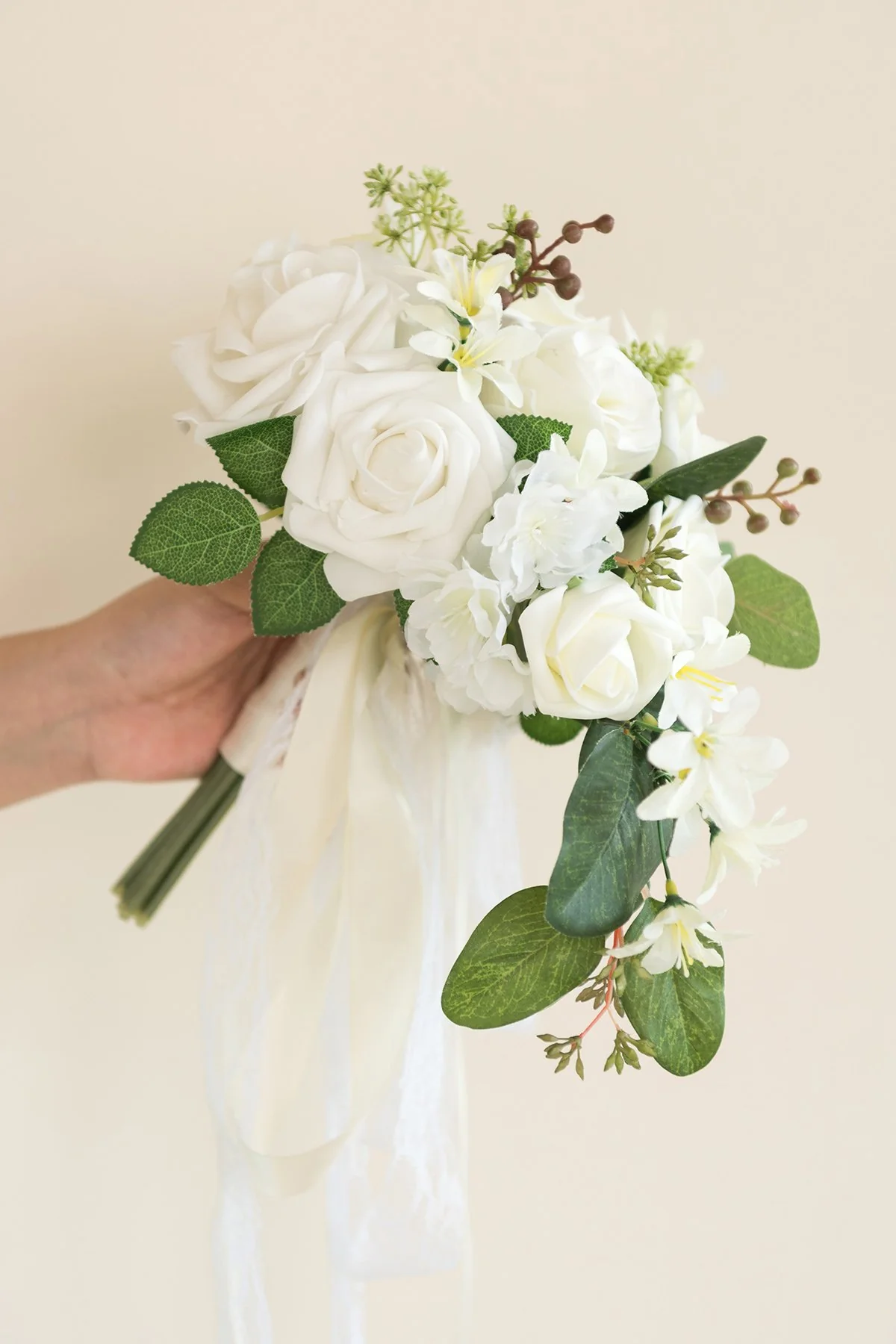 Dusty Blue Wedding Flowers & Greenery - Image 20