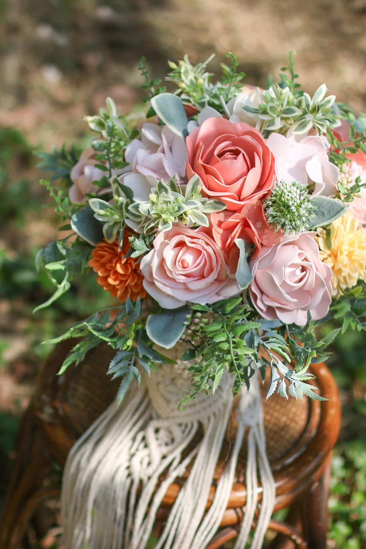 Dusty Blue Wedding Flowers & Greenery - Image 22