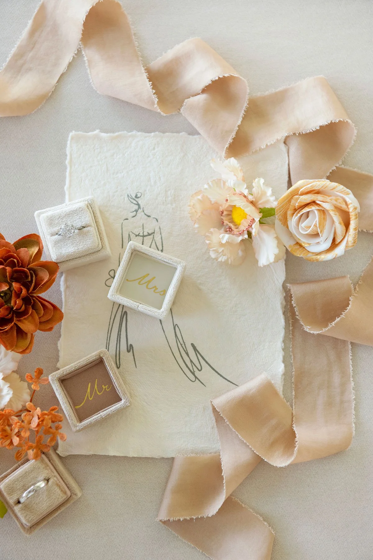 Terracotta Wedding Flowers & Greenery - Image 22