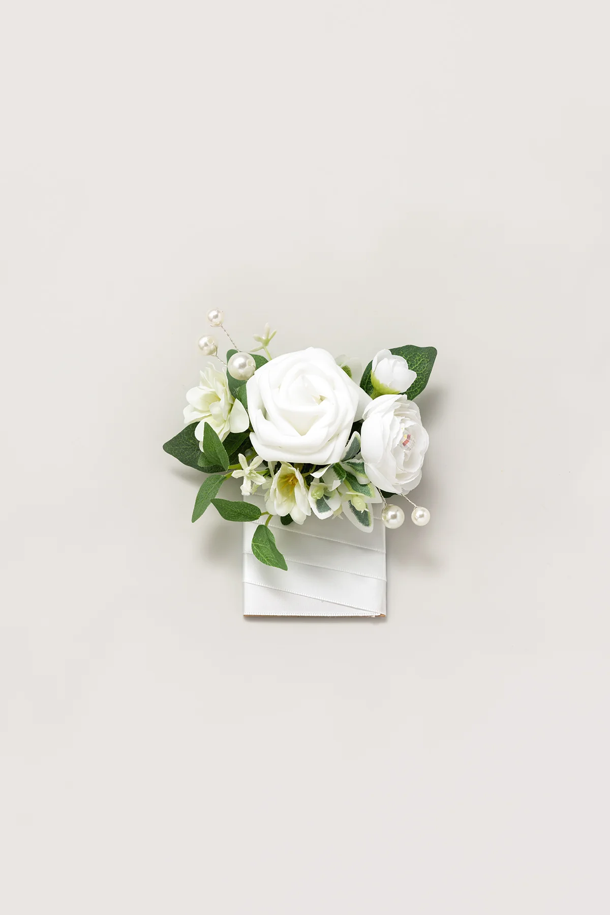 Boutonnieres in Timeless White - Image 7