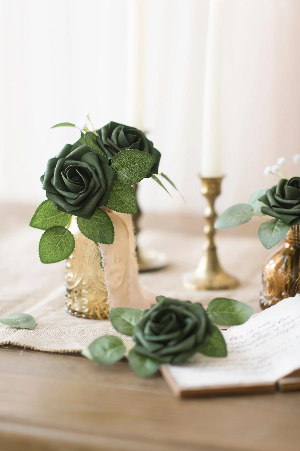 3" Foam Rose with Stem - Image 104
