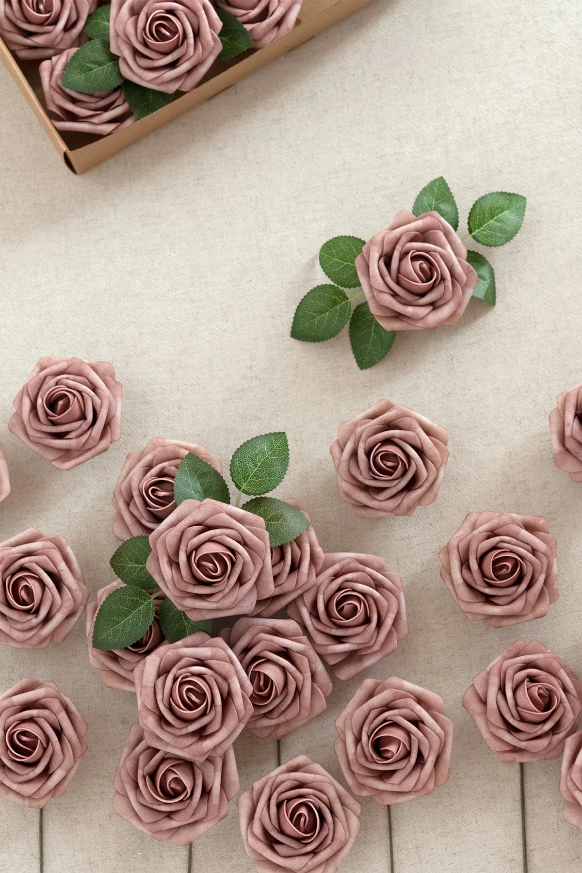3" Foam Rose with Stem - Image 45