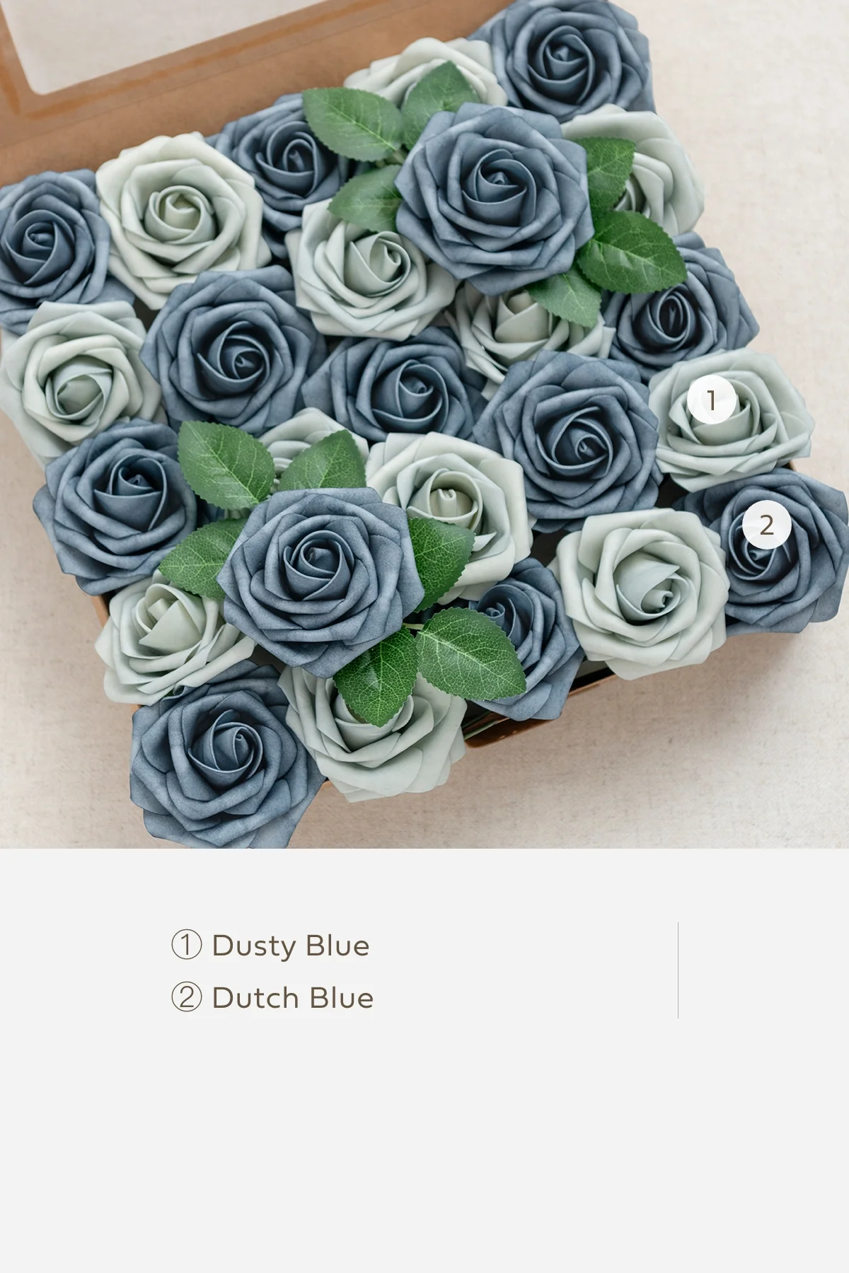 3" Foam Rose with Stem - Image 57