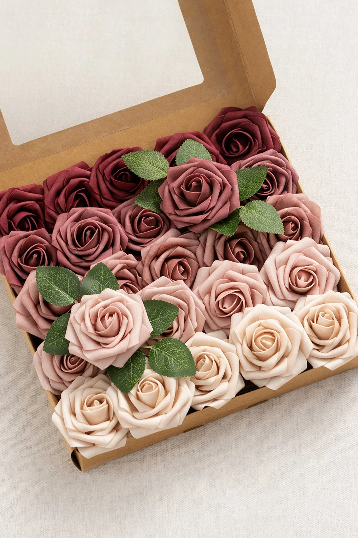 3" Foam Rose with Stem - Image 76