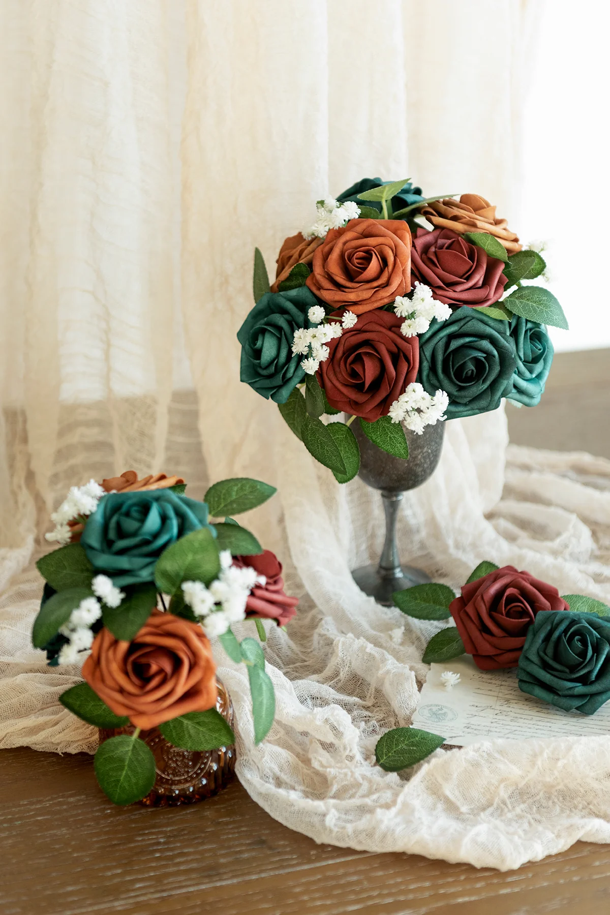 3" Foam Rose with Stem - Image 83