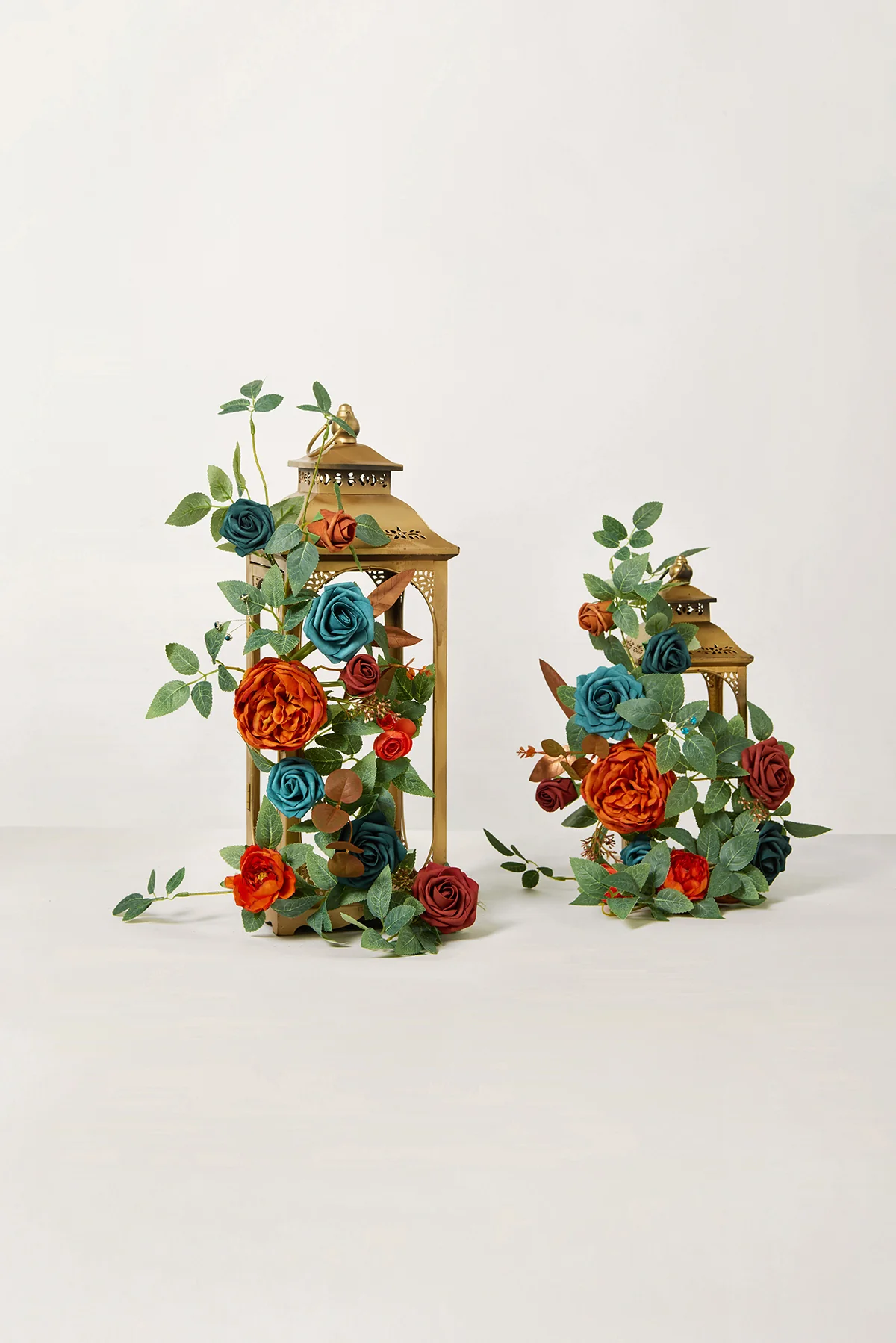 Wedding Flower Packages in Dark Teal & Burnt Orange - Image 20
