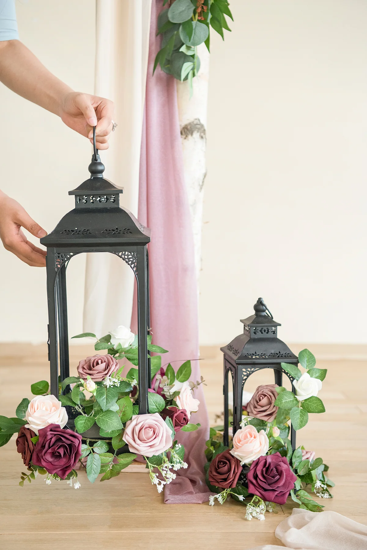 Wedding Flower Packages in Romantic Marsala - Image 18