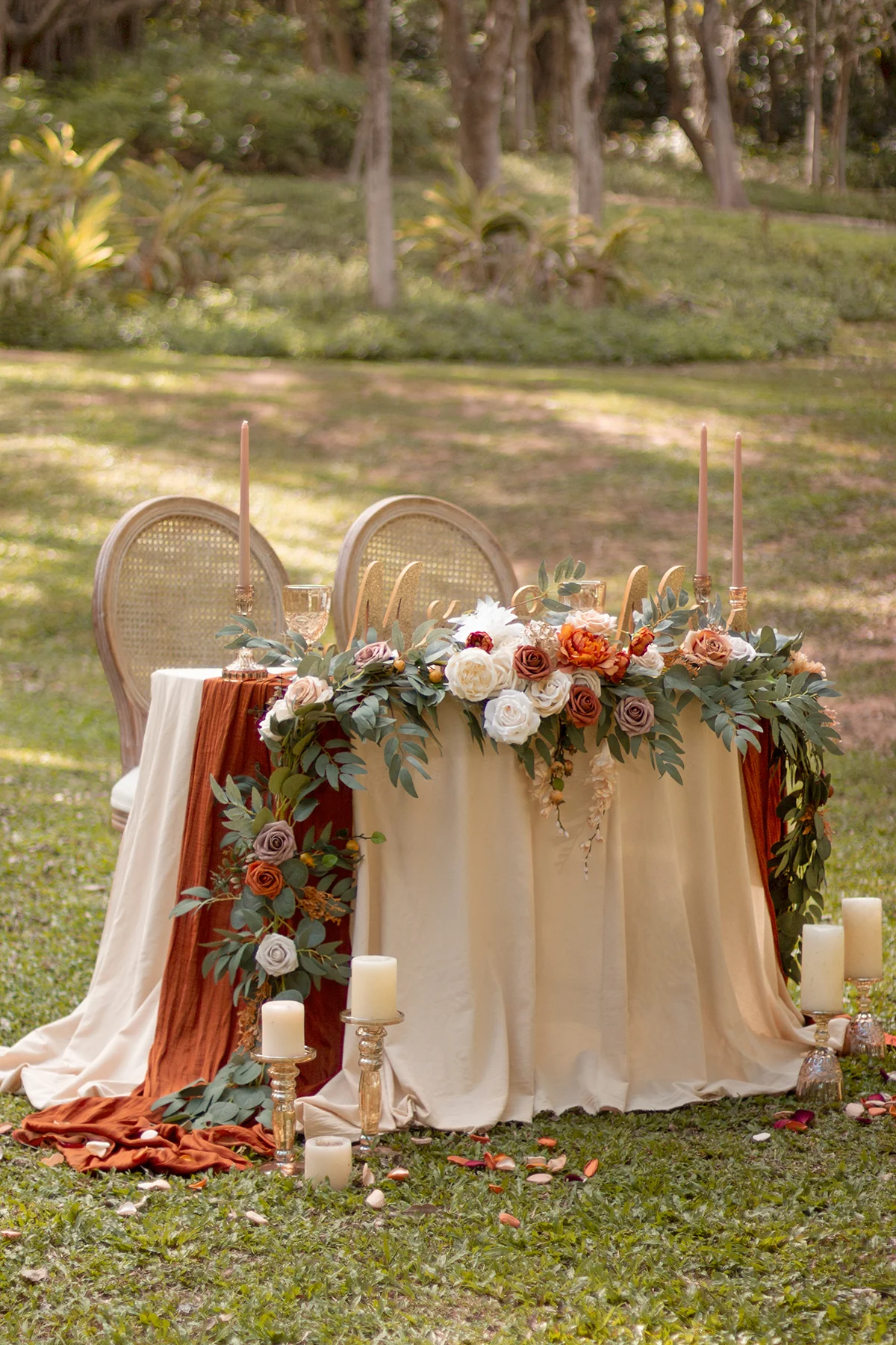 Wedding Flower Packages in Sunset Terracotta - Image 3