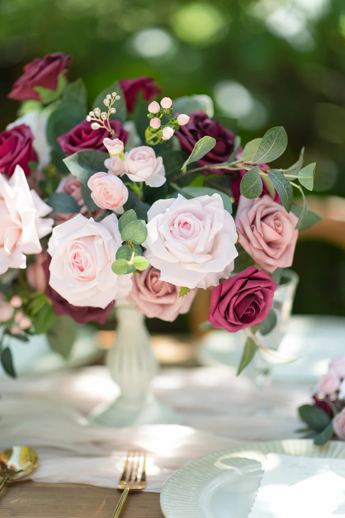 DIY Designer Flower Boxes in Romantic Marsala - Image 6