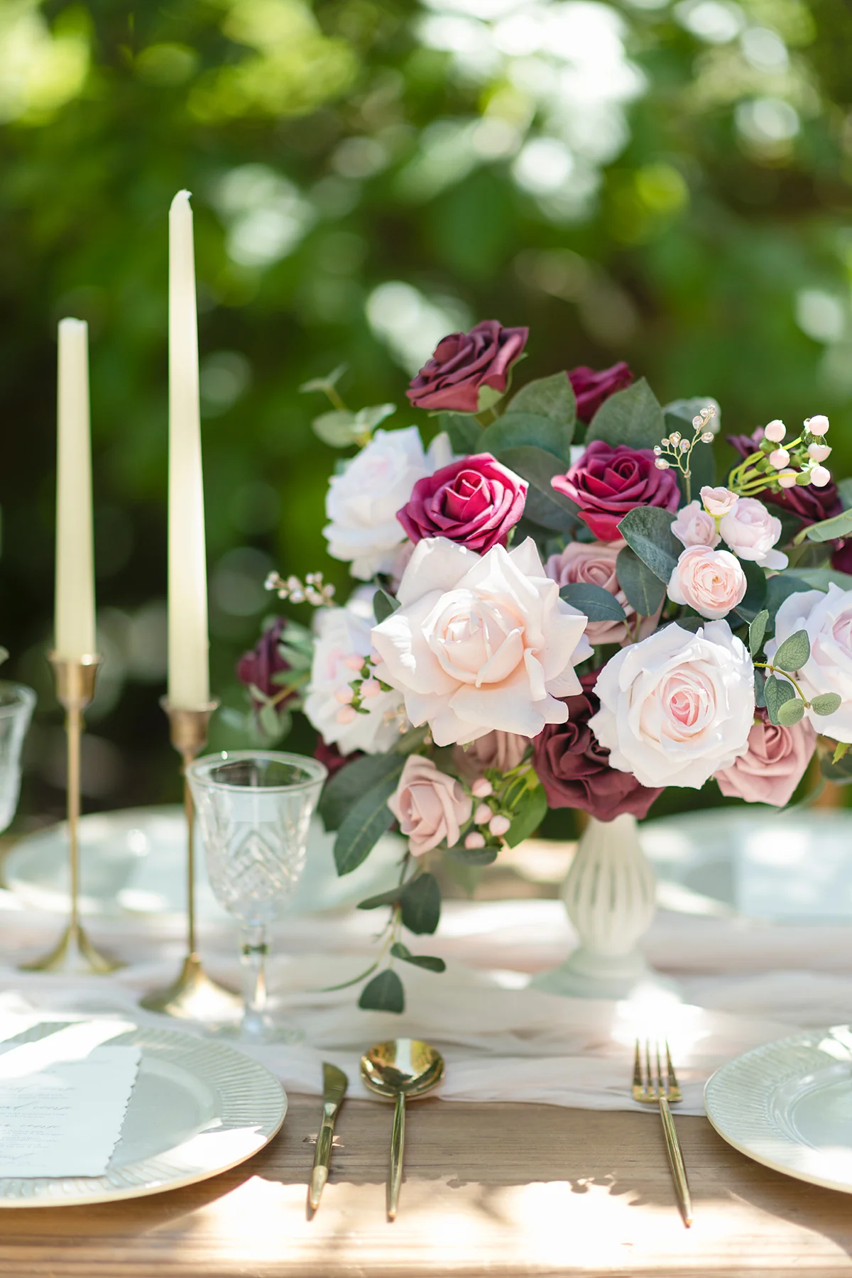 DIY Designer Flower Boxes in Romantic Marsala - Image 7