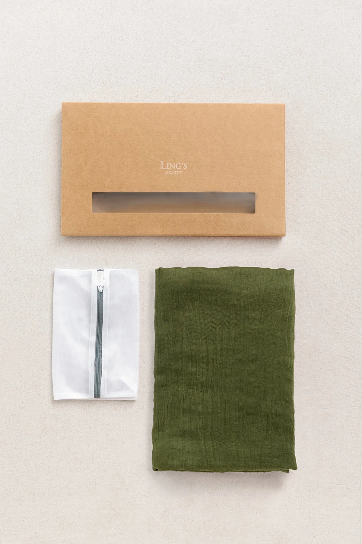 Table linens in Sage - Image 3