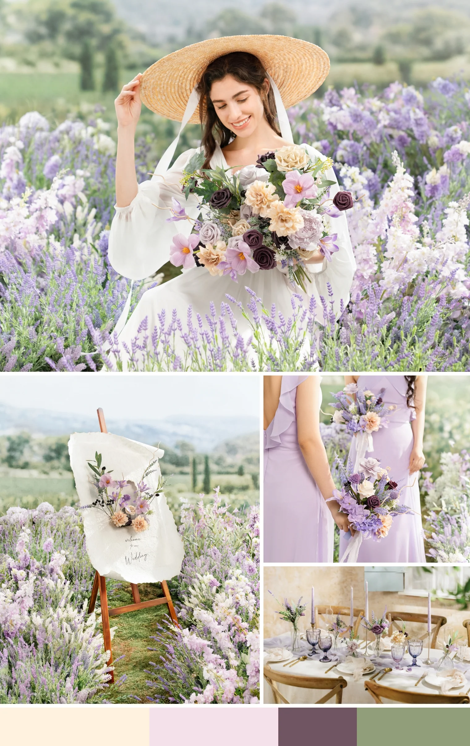 Sample Box in French Lavender & Plum | Clearance - Image 4