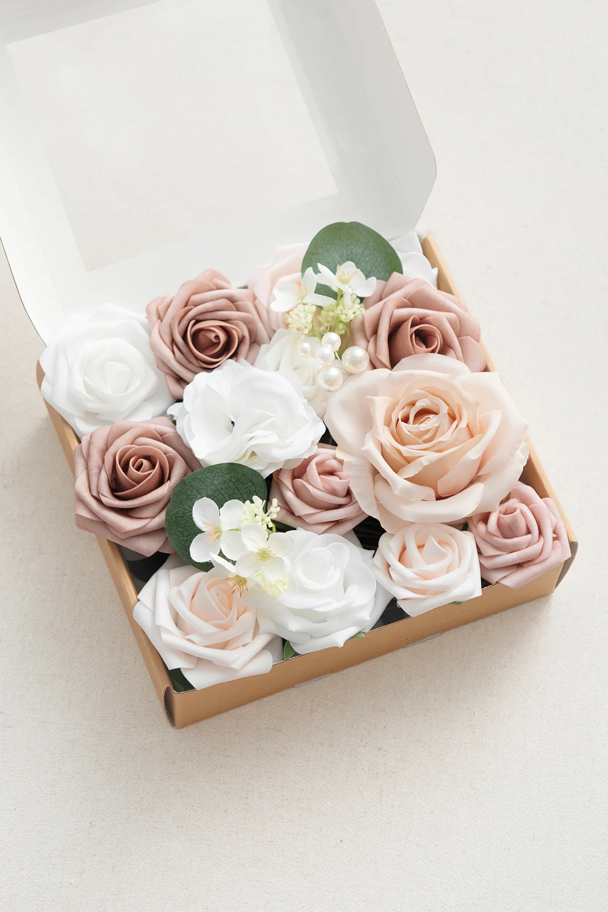 Sample Box in Dusty Rose & Cream | Clearance