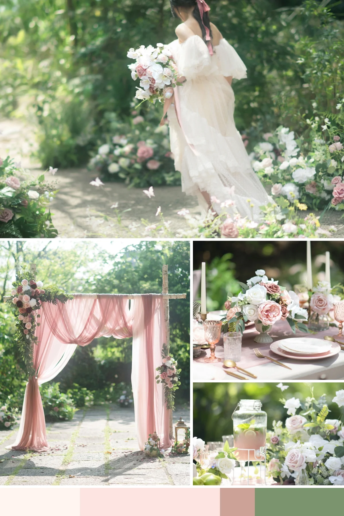 Sample Box in Dusty Rose & Cream | Clearance - Image 5