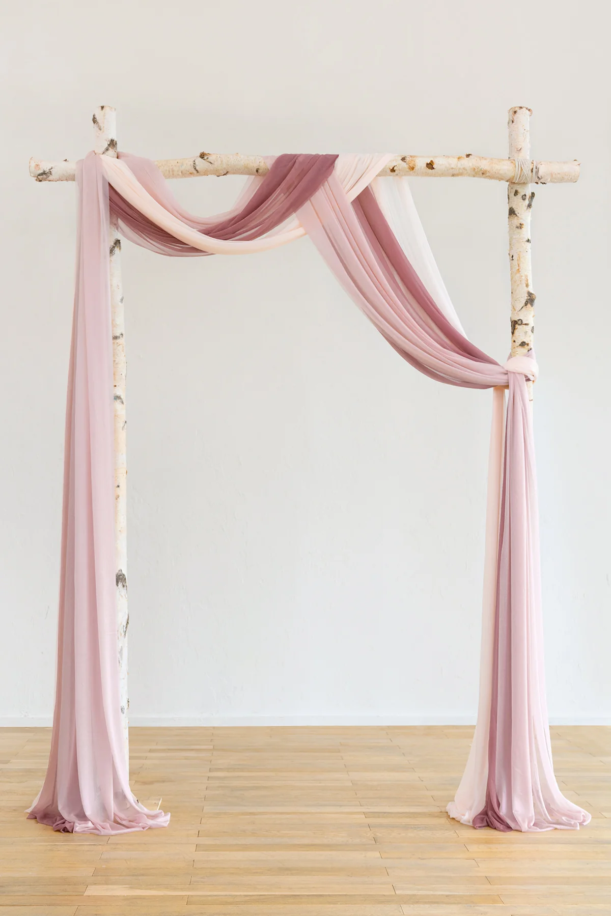Sheer Wedding Arch Draping 30" w x 20ft - Ombre Colors - Image 13