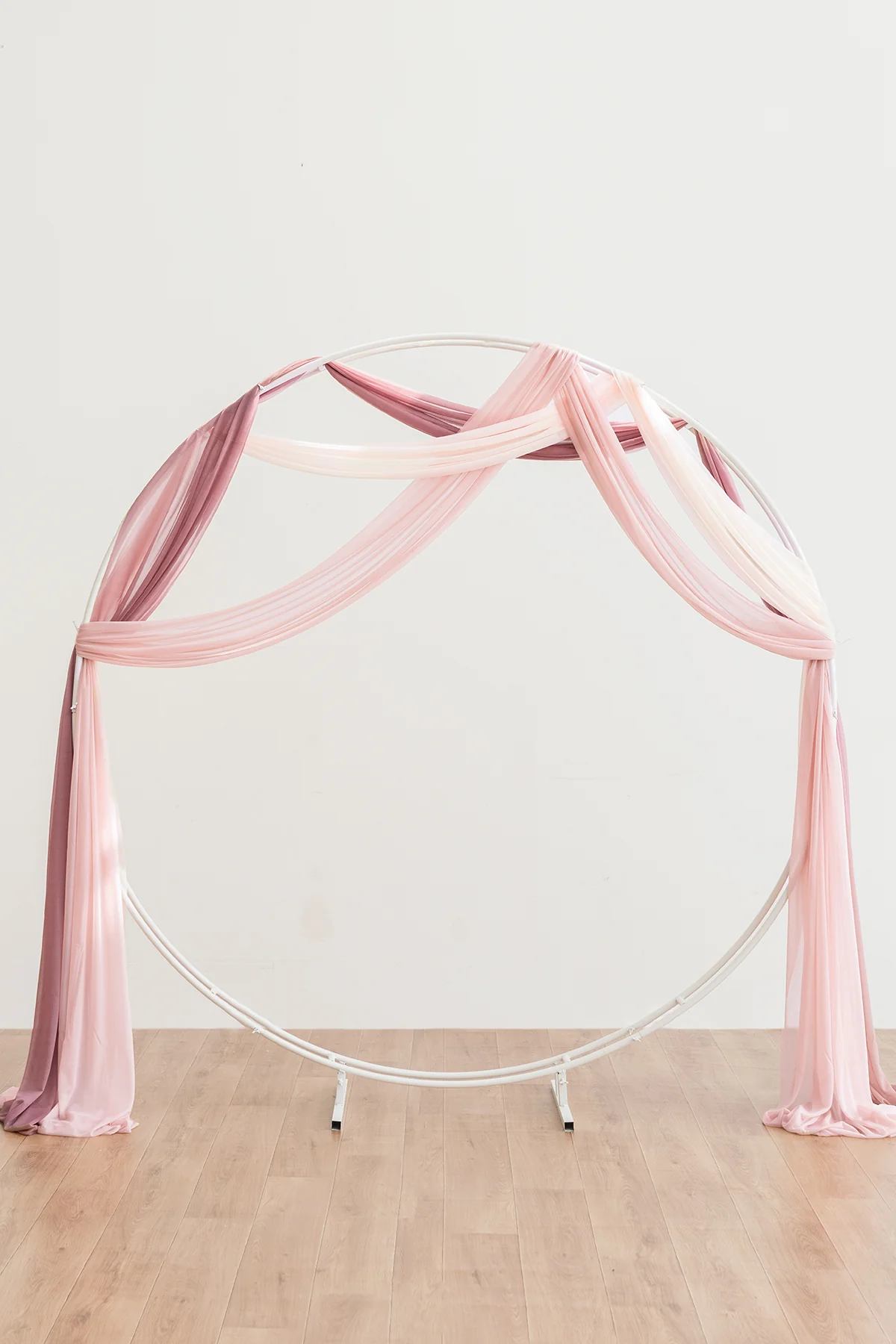 Sheer Wedding Arch Draping 30" w x 20ft - Ombre Colors - Image 16