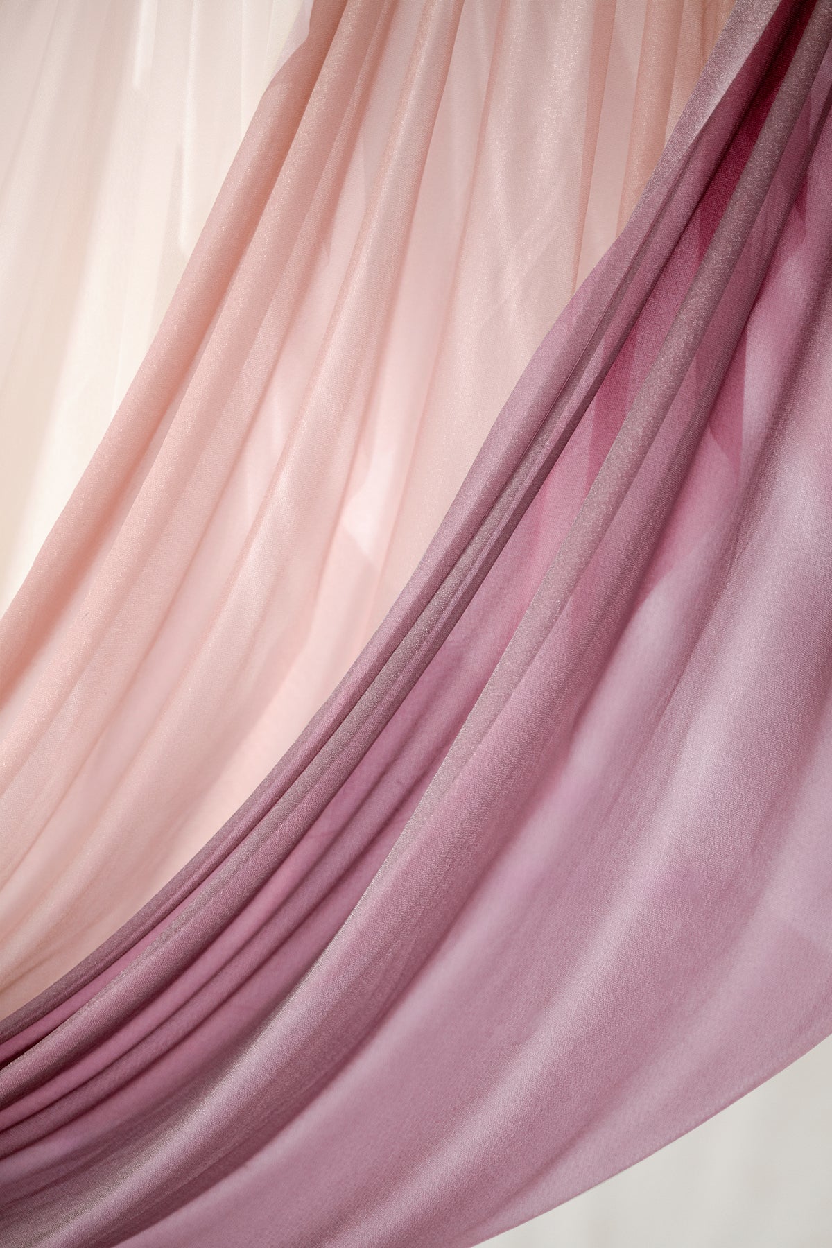 Sheer Wedding Arch Draping 30"w x 6.5 Yards - Cinnamon Rose - Image 5