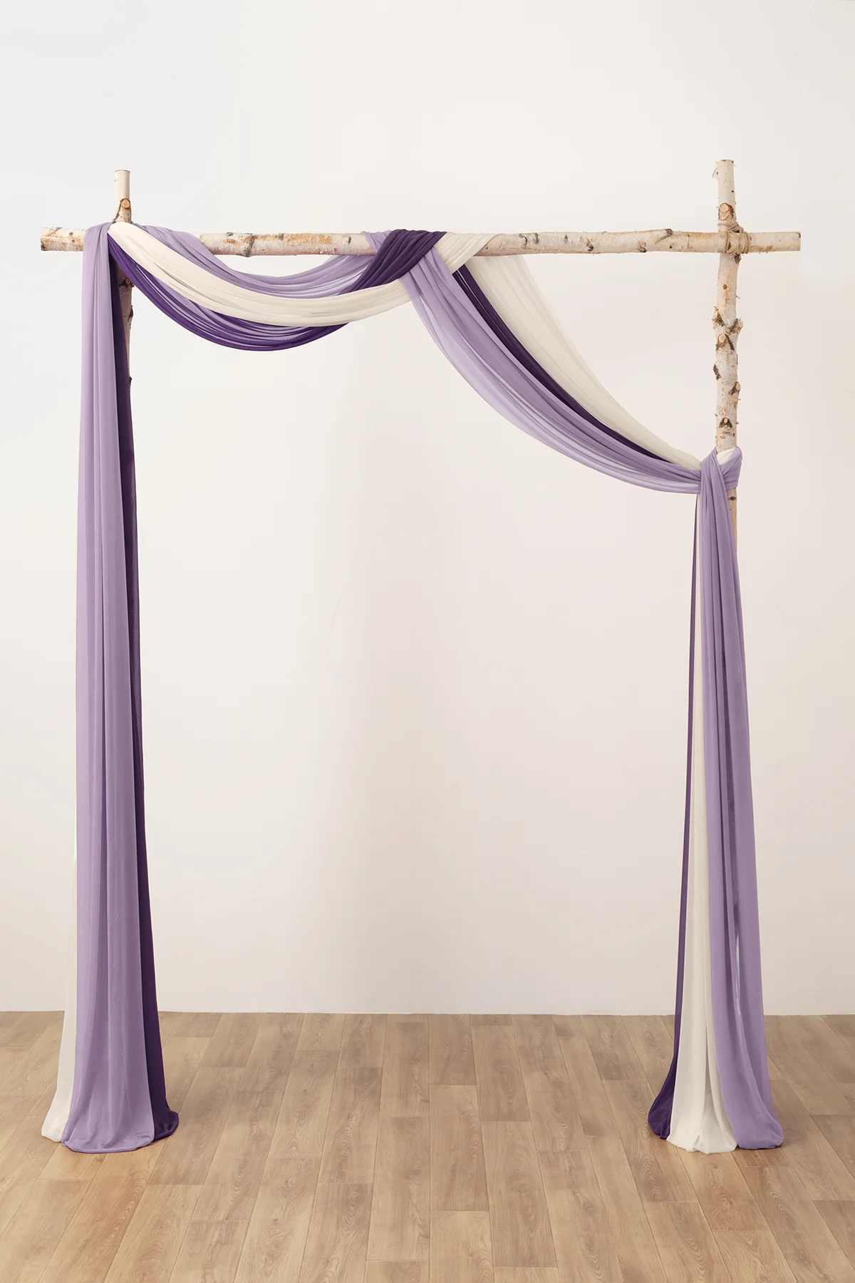 Sheer Wedding Arch Draping 30" w x 20ft - Ombre Colors - Image 24