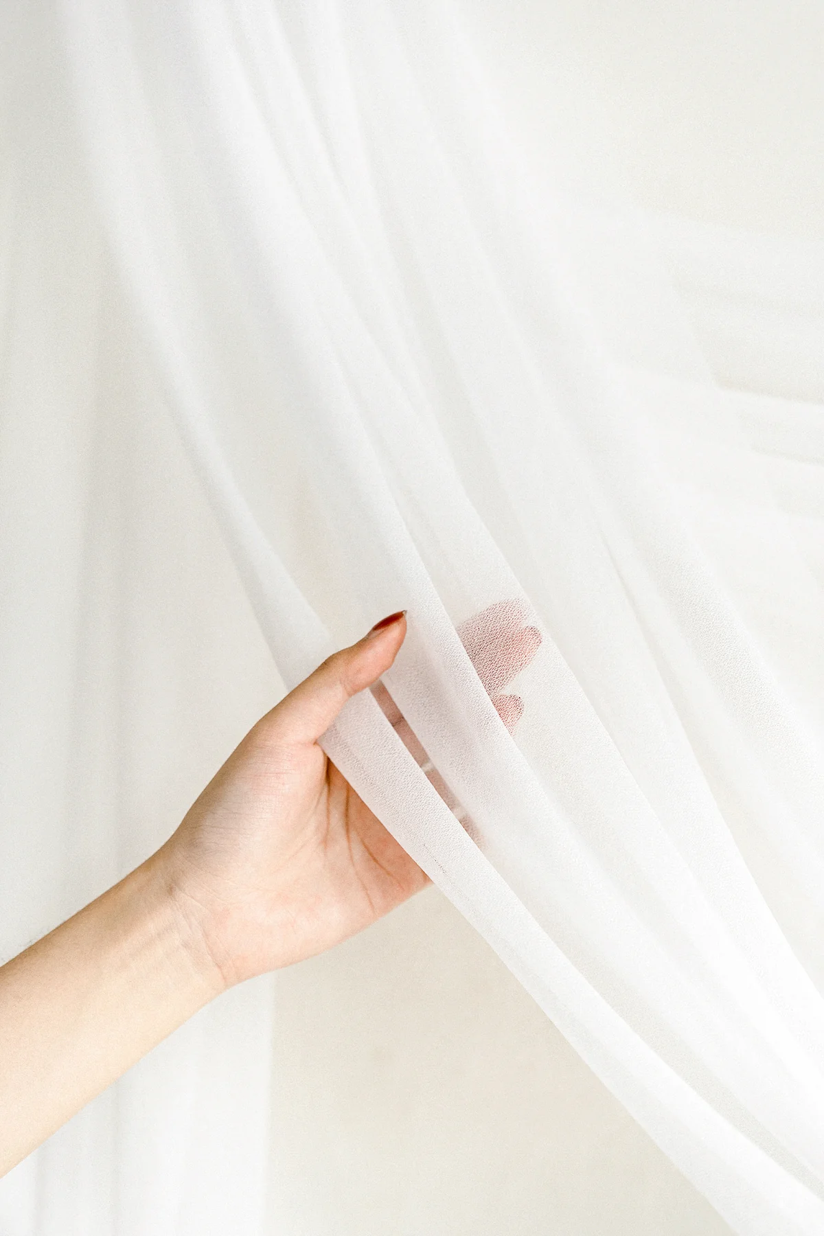 Wedding Arch Drapes in White & Beige - Image 17