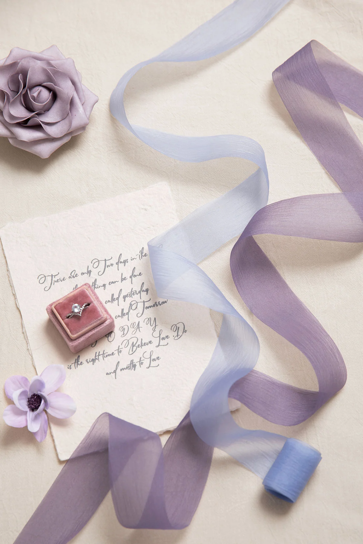 Shiny Ribbon Swatch Card 1.5" w x 1.5 Yards | Clearance - Image 2