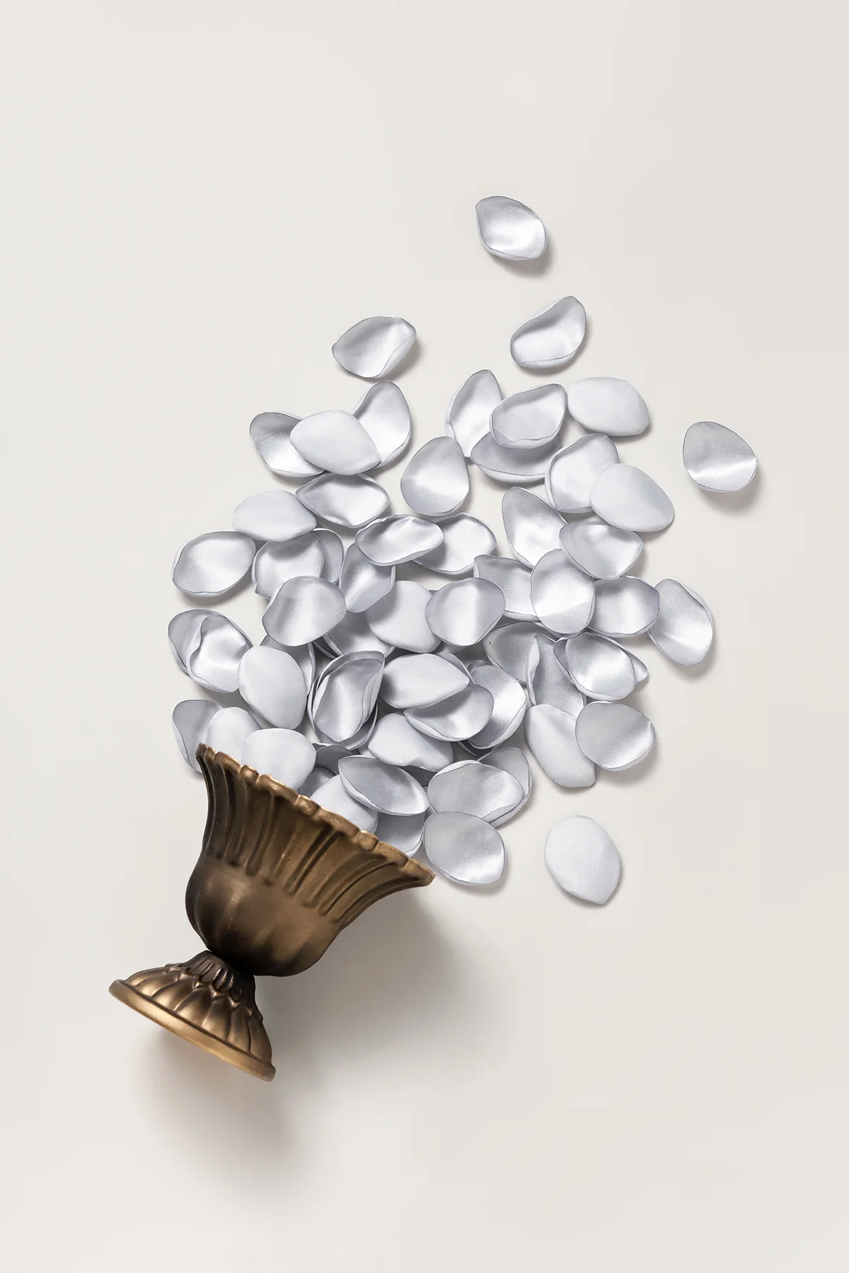 Silk Rose Petals in Dusky Rose & Silver - Image 12