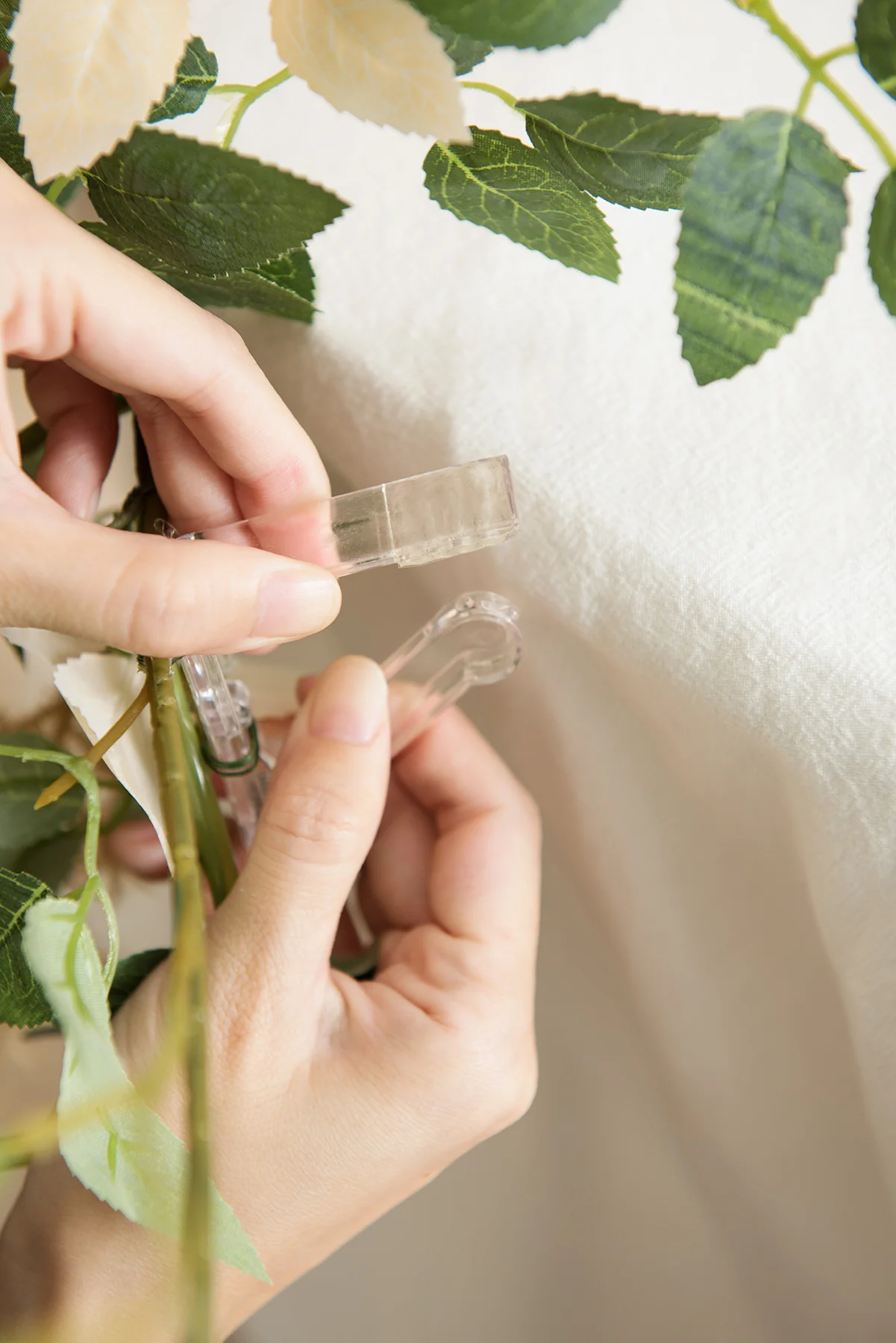 Sweetheart Table Floral Swags in Beige & Sage | Clearance - Image 4
