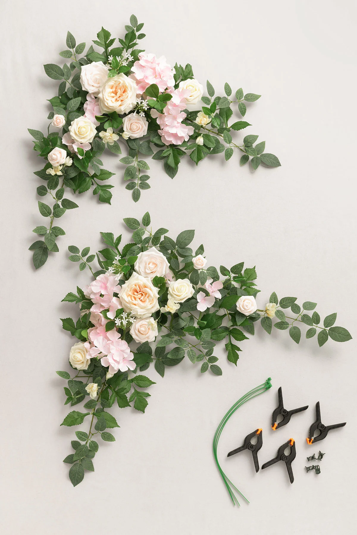 Sweetheart Table Floral Swags in Powder Pink & Cream | Clearance - Image 4