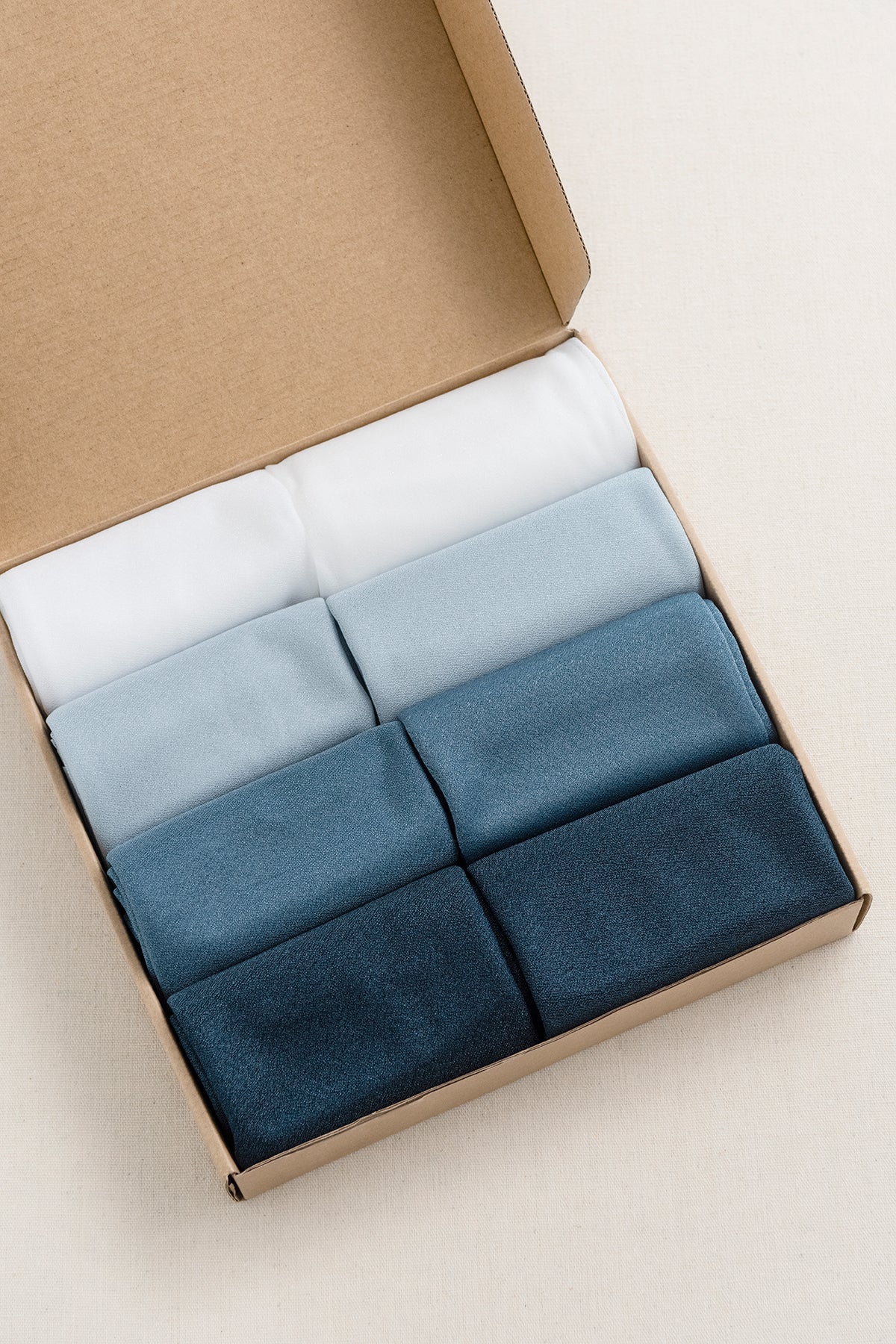 Table Linens in Dusty Blue - Image 9