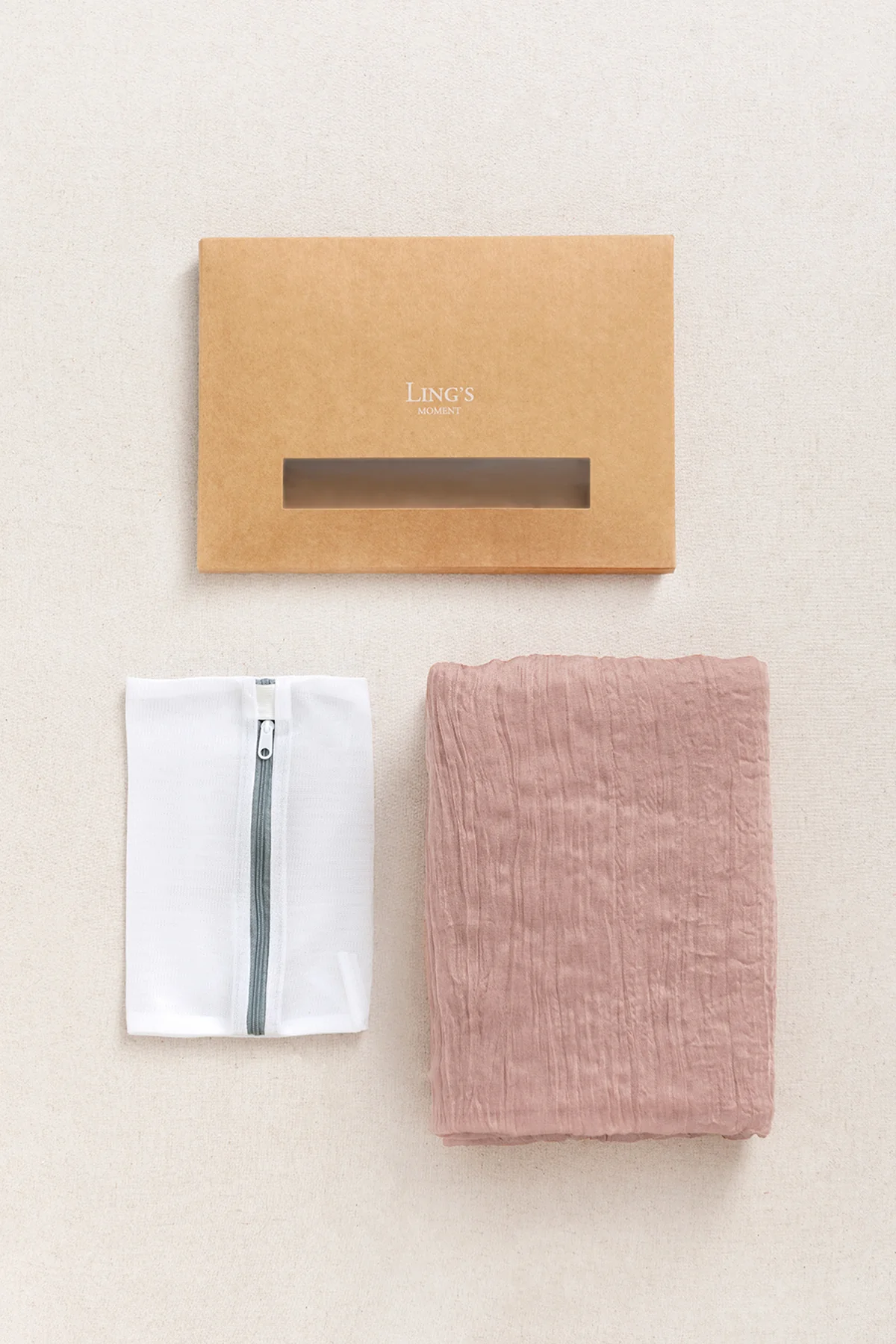 Table Linens in Blush & Cream - Image 21