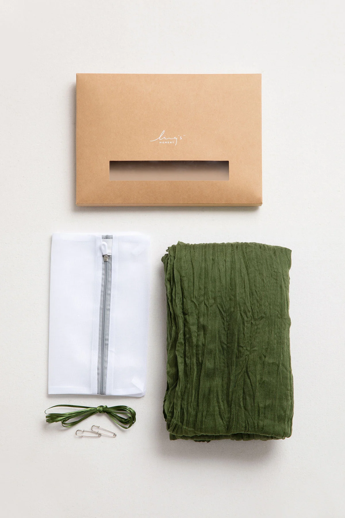 Table linens in Moss Green （35"w x10ft） - Image 5