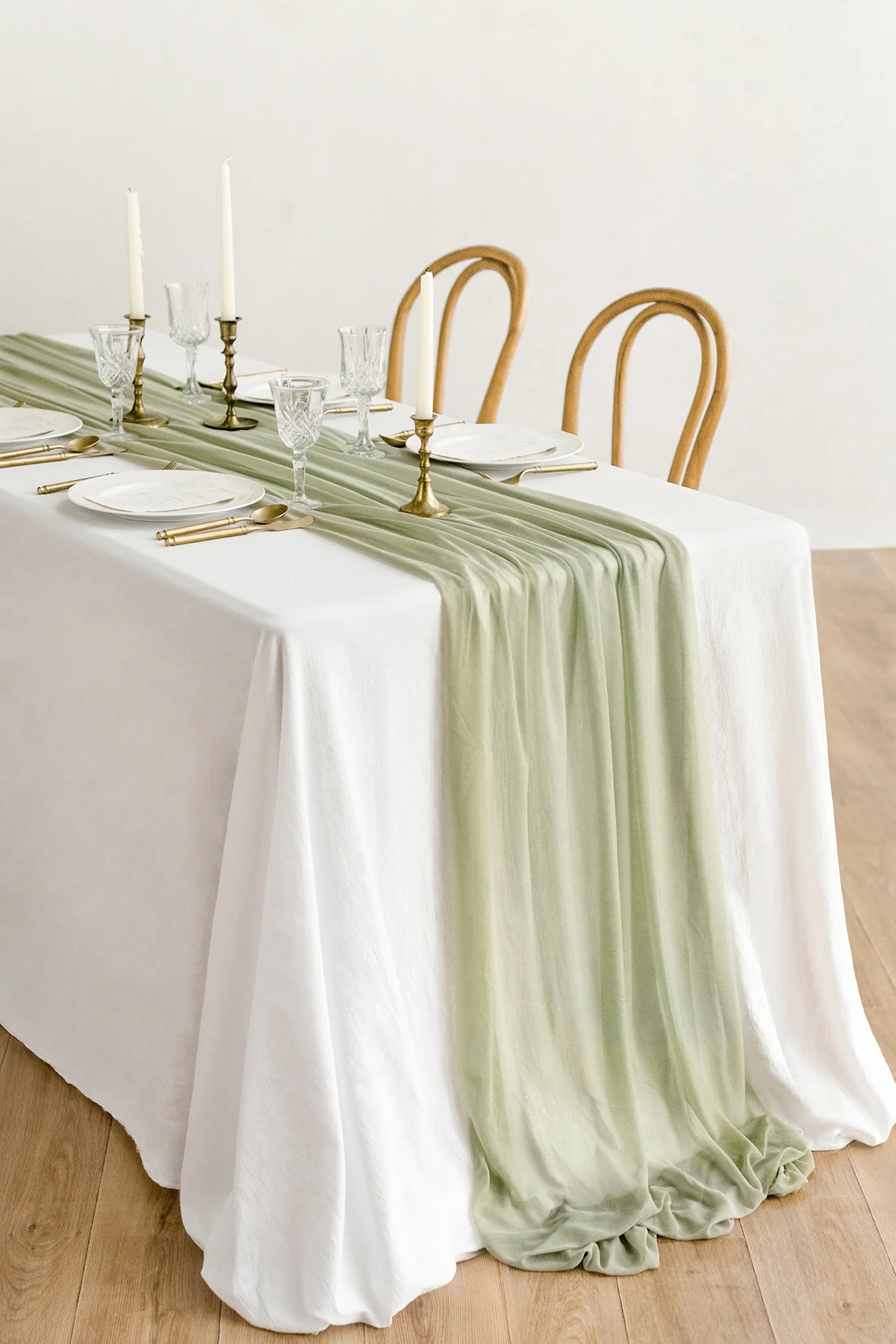 Table linens in Sage - Image 15