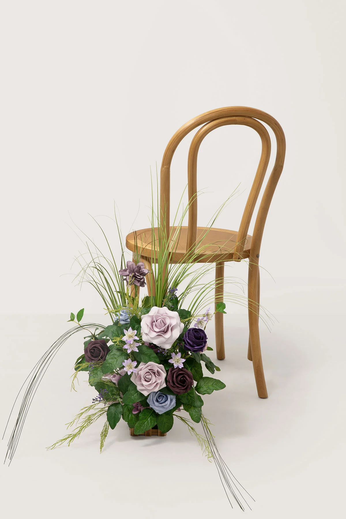 Wedding Aisle Runner Flower Arrangements in Ethereal Purple Dream | Clearance