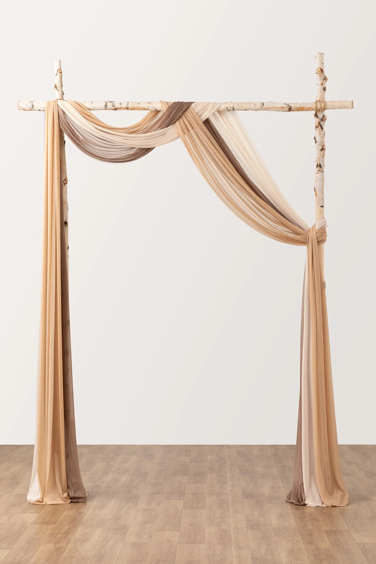 Sheer Wedding Arch Draping 30" w x 20ft - Ombre Colors - Image 12