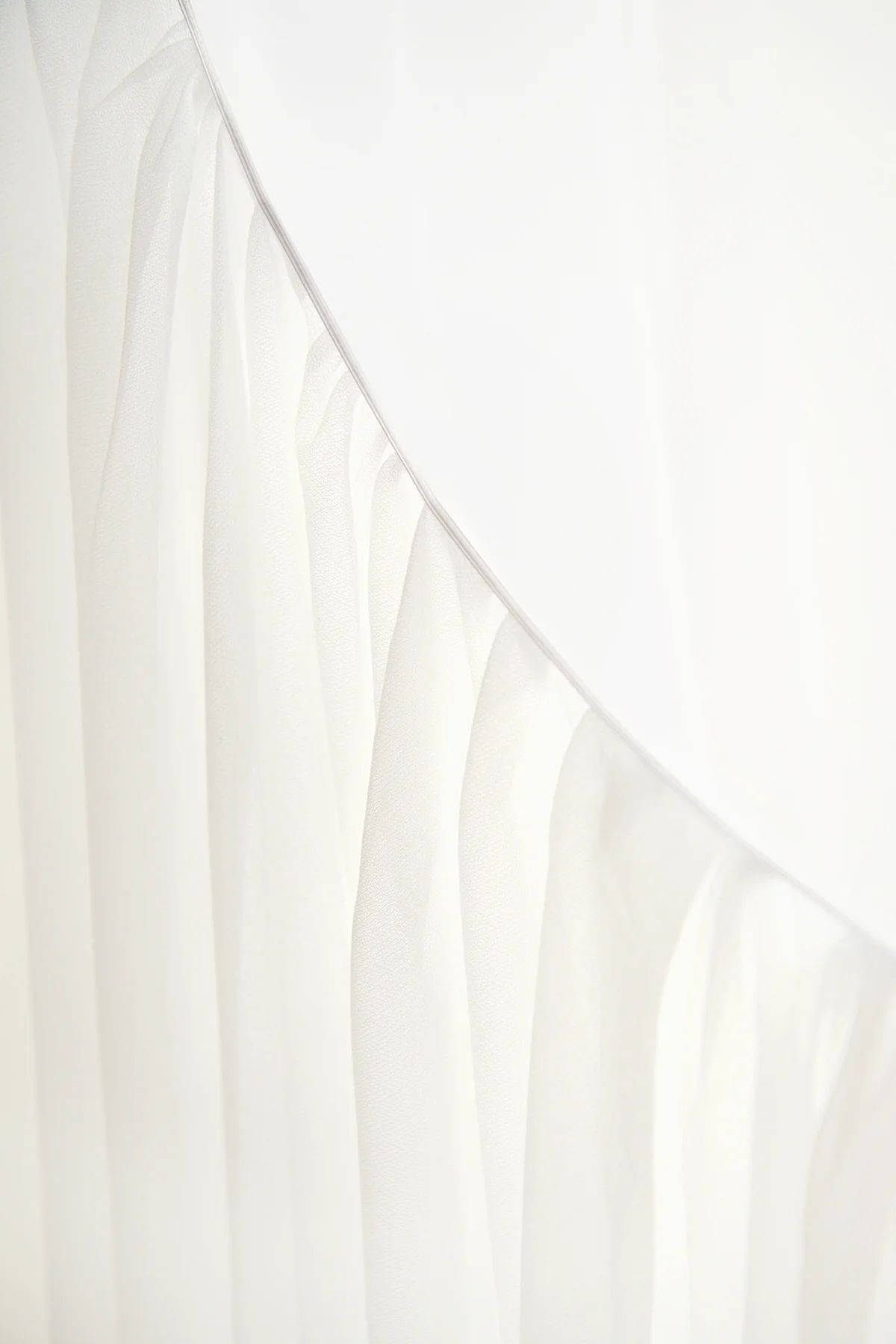 Wedding Arch Drapes in Russet Orange & Denim Blue - Image 7