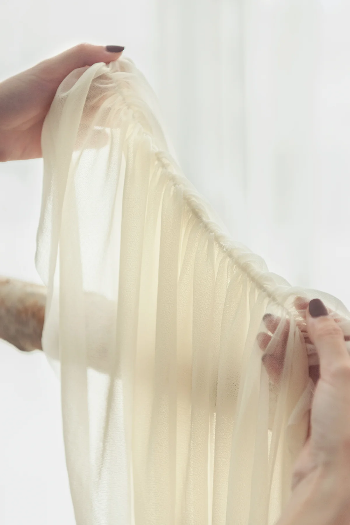 Wedding Arch Drapes in Rustic Glow Romance Wedding - Image 4