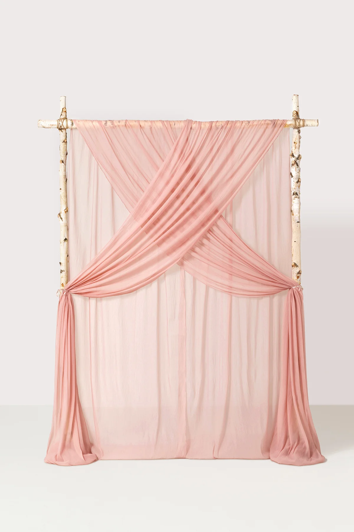Wedding Backdrop Curtains in Red Clay | Clearance
