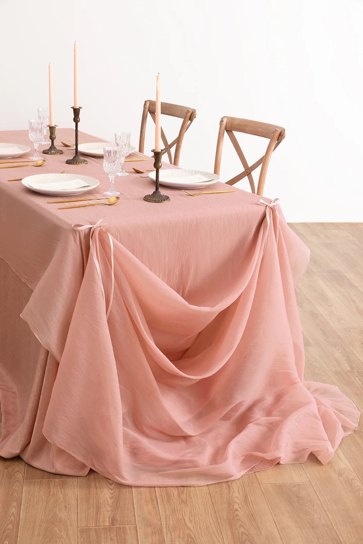 Wedding Backdrop Curtains in Red Clay | Clearance - Image 3