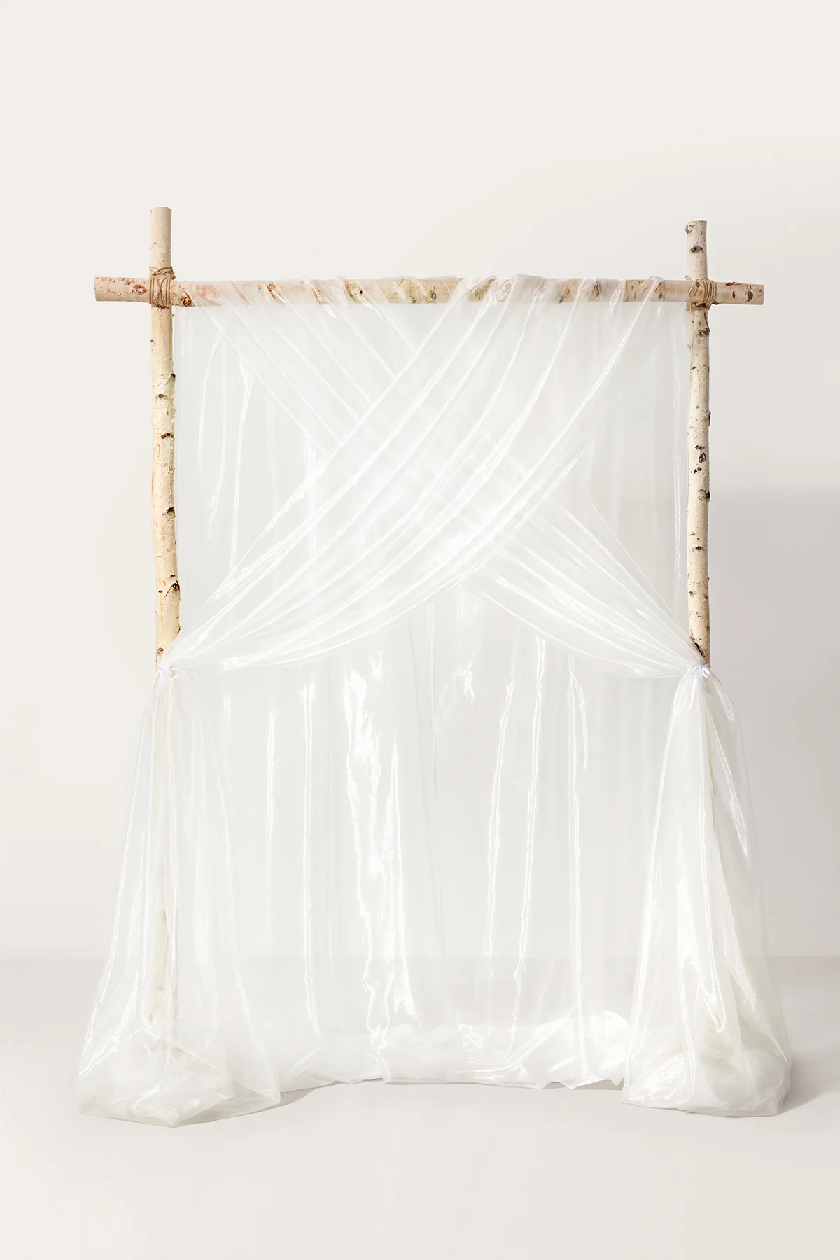 Wedding Backdrop Curtains in Glowing White | Clearance