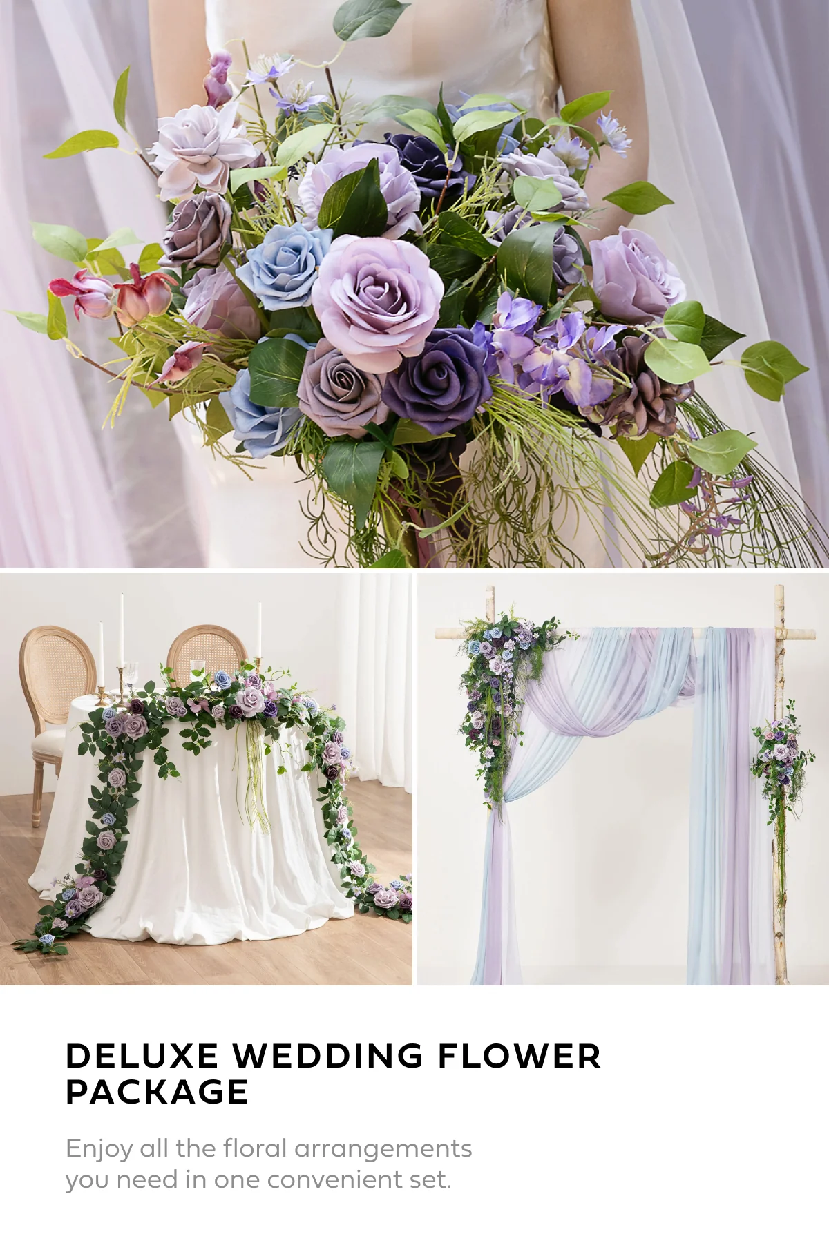 Wedding Flower Packages in Ethereal Purple Dream - Image 15